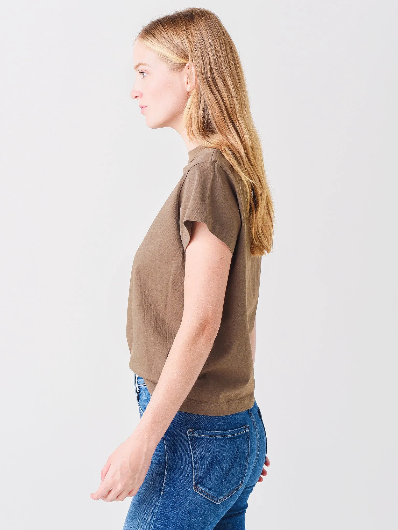 Agolde Women's Anika Cap Sleeve Tee