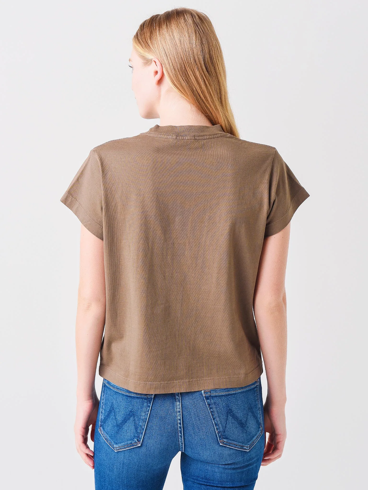 Agolde Women's Anika Cap Sleeve Tee