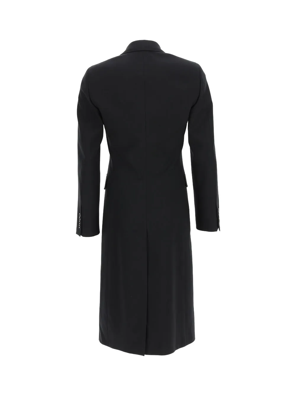 Alexander McQueen Double-Breasted Longline Coat