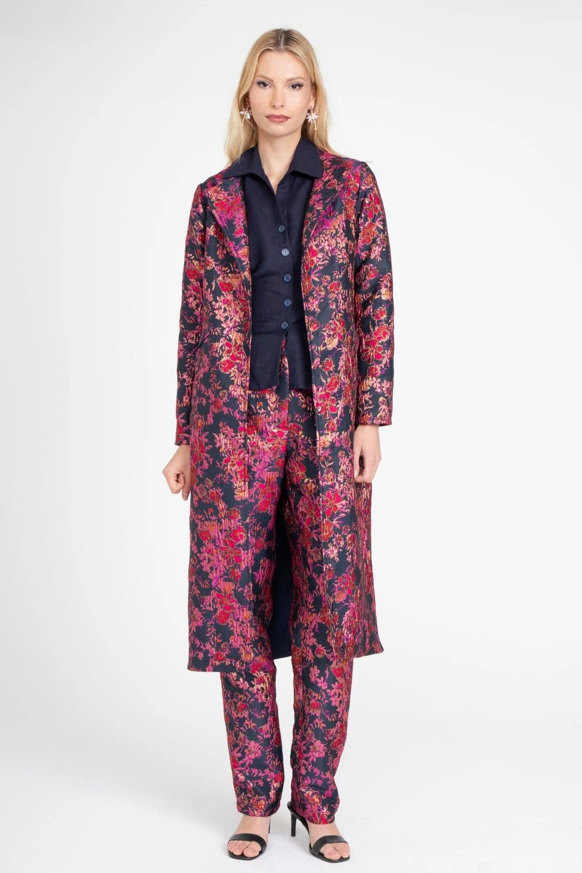 Anlet Coat – Viola Bloom