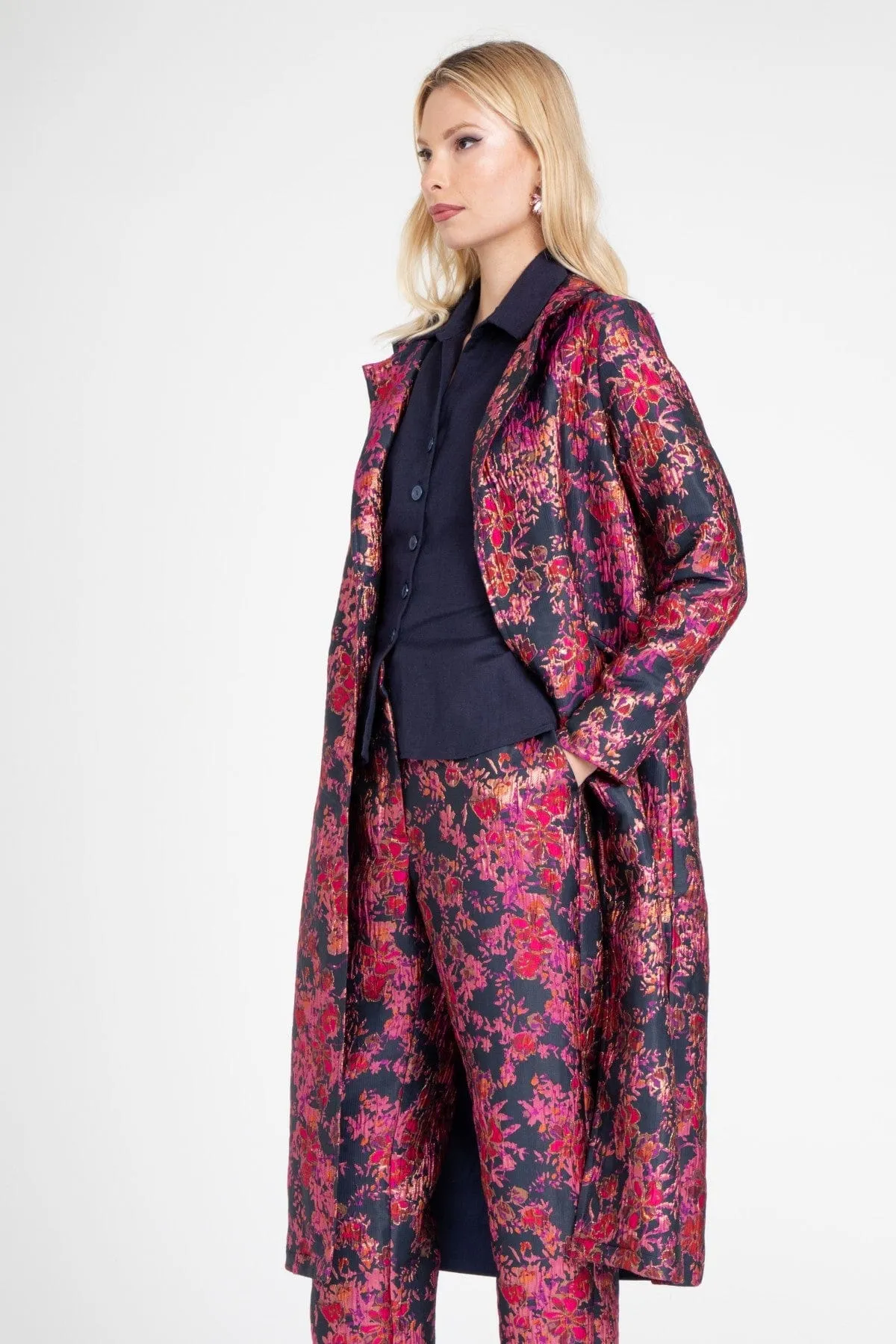 Anlet Coat – Viola Bloom