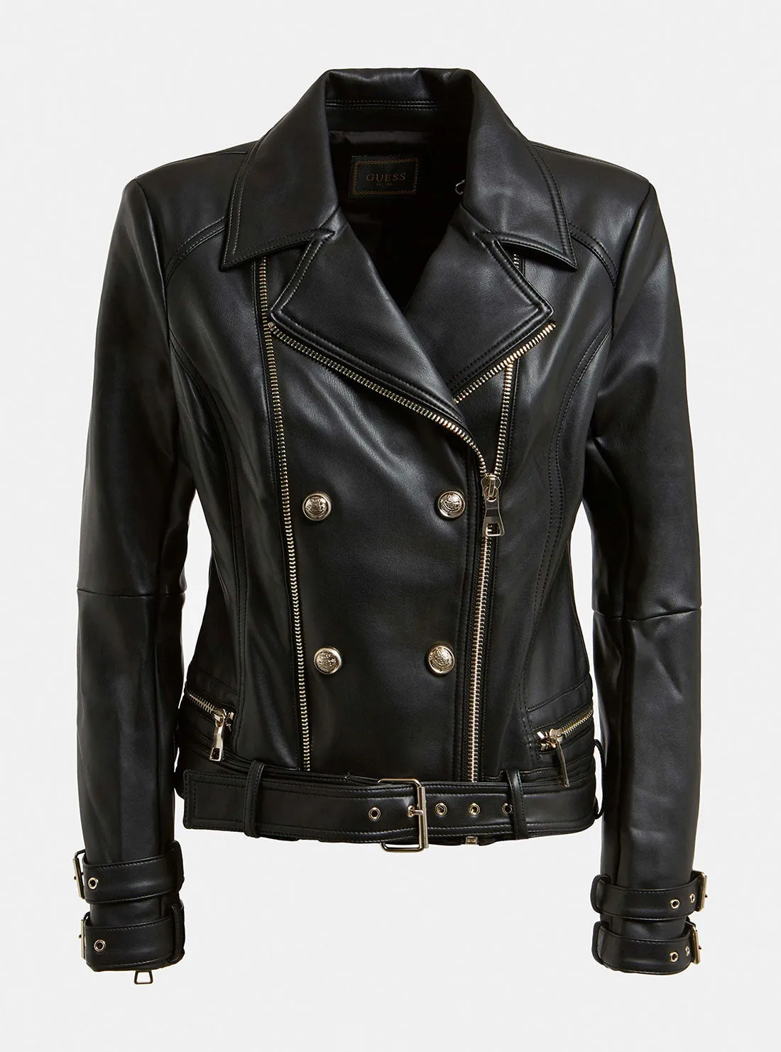 Black Olivia Moto Jacket