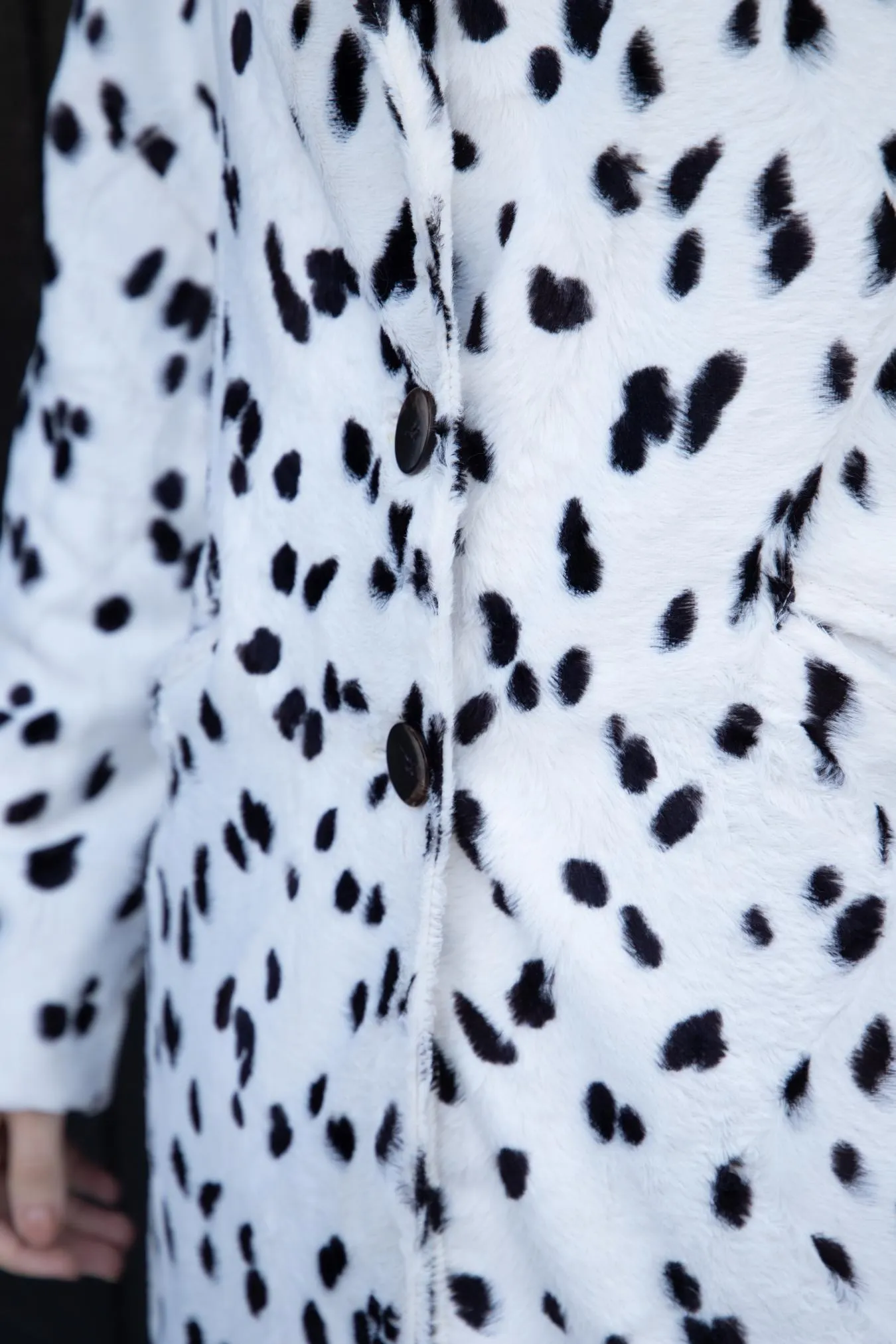 Camila Coat - Dalmatian Dot