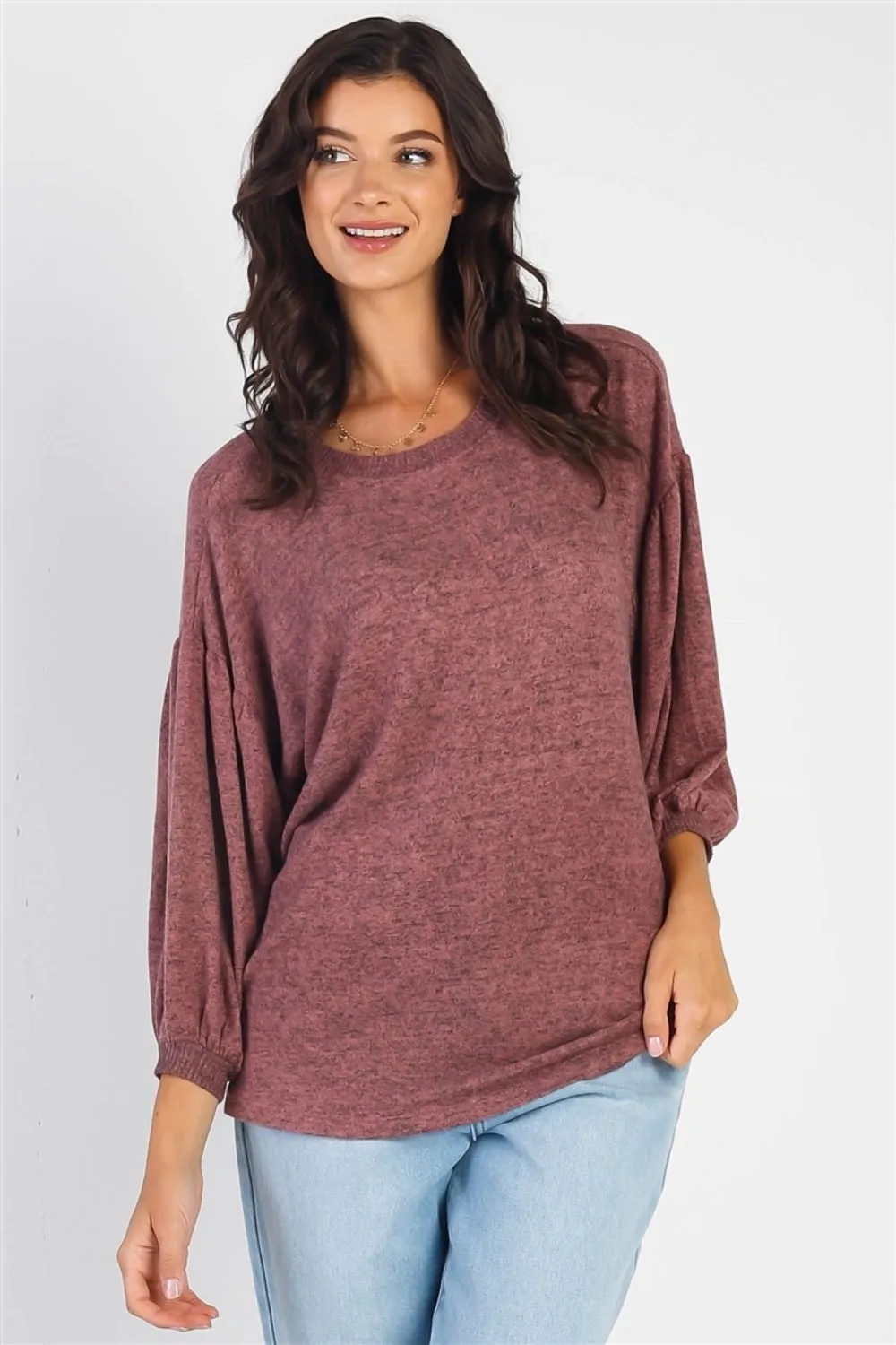 Christy Drop Shoulder Puff Sleeve Top