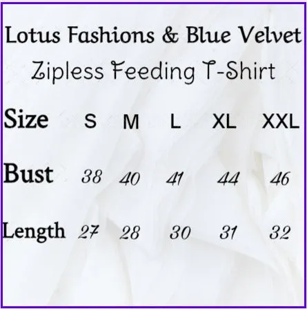 Floral - Feeding T-Shirt