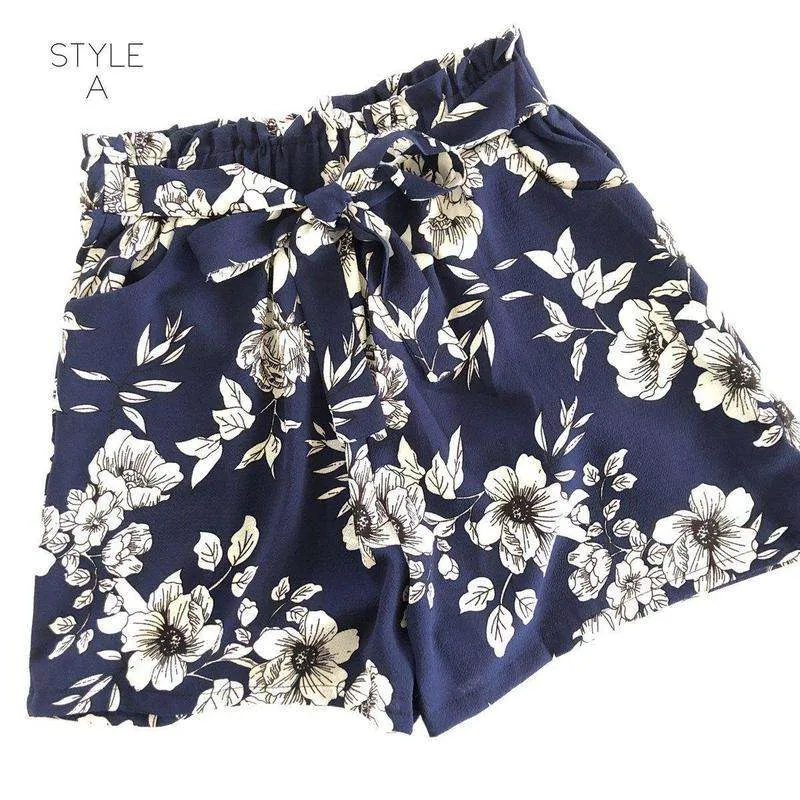 Flowy Print Shorts | S-XL