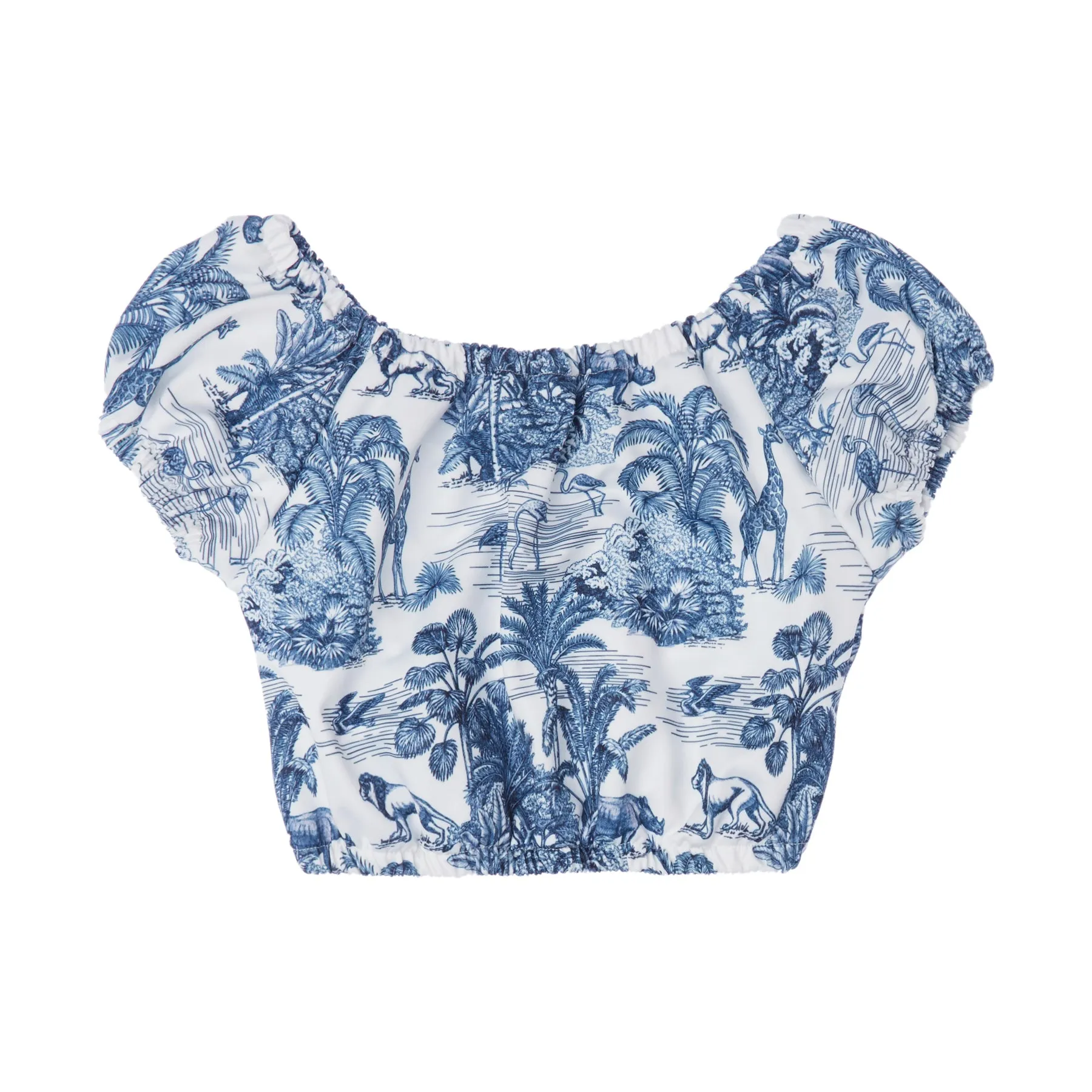 GIRL'S CROP TOP JUNGLE