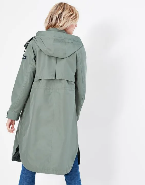 Joules Helmsley Longline Hooded Raincoat