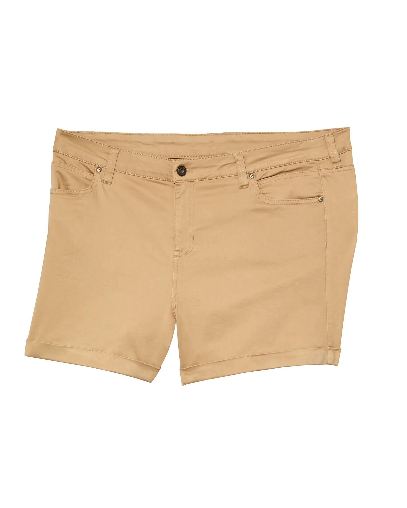 Manila Cuffed Short | Tan