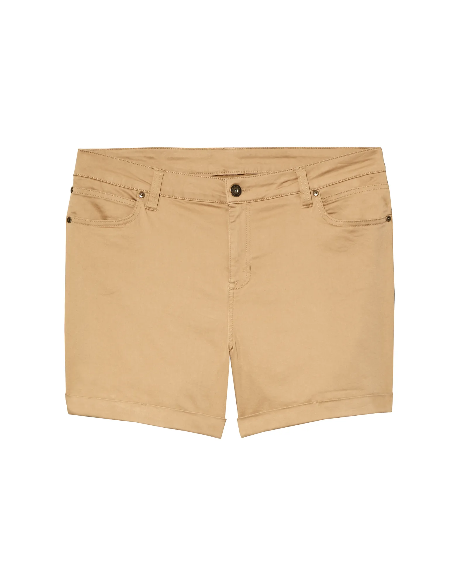 Manila Cuffed Short | Tan