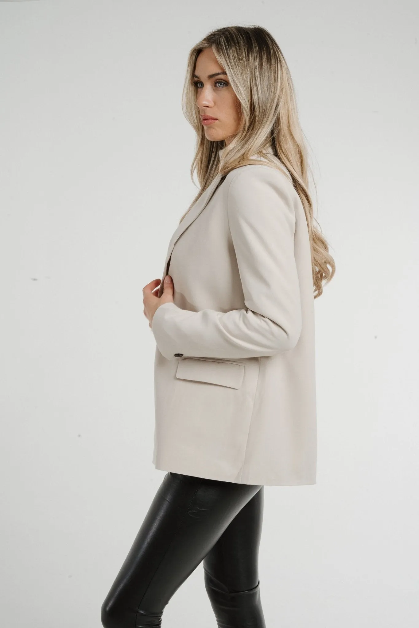 Nadia Blazer In Stone