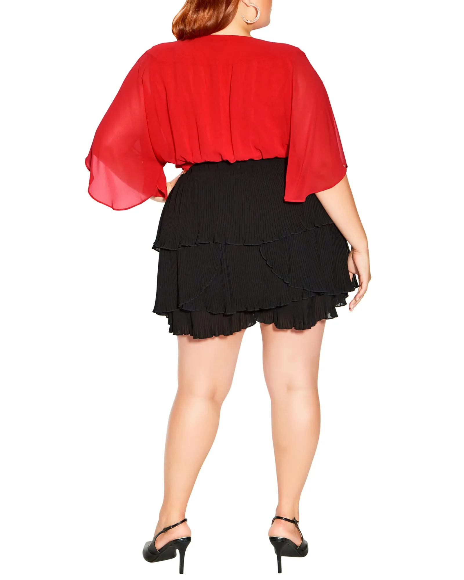 Wendy Pleated Short | Black