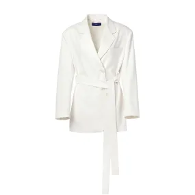 White Belted Jacket