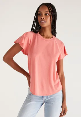 Zsup Abby Flutter Sleeve Tee